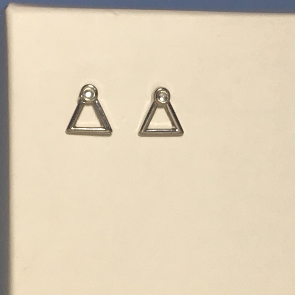 Triangular earrings - Picture 2 of 2